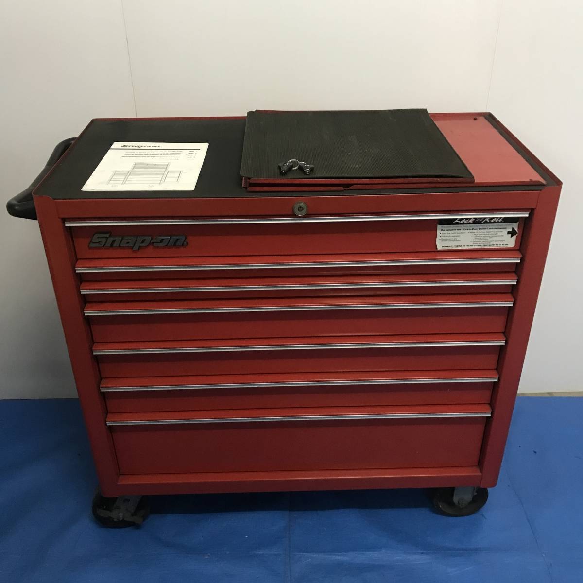 福岡 引取限定 スナップオン Snap-on ロールキャブ KRA4107B サイド