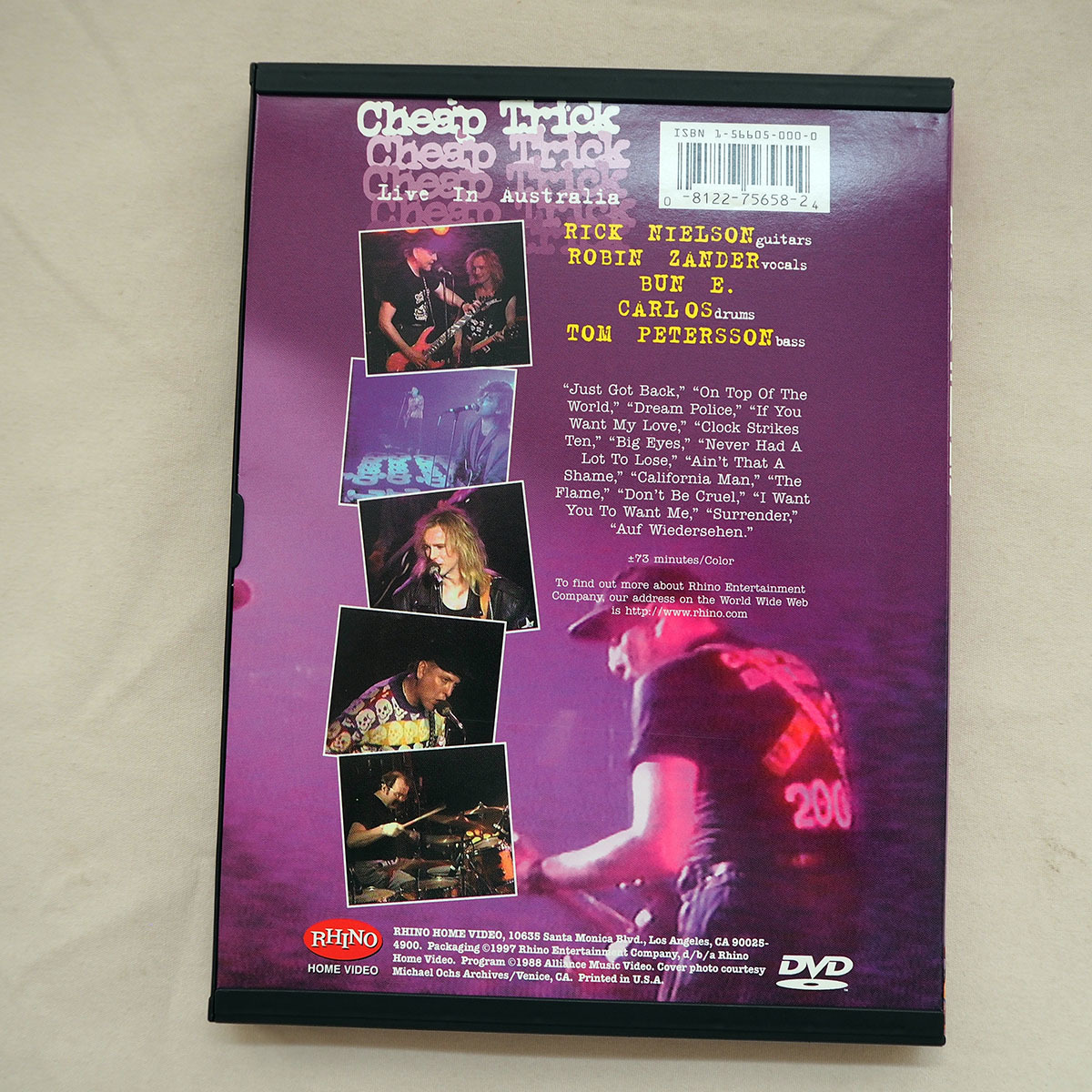 ◆ 送料無料 チープ・トリック Live in Australia Cheap Trick アメリカ版DVD ◆_画像3