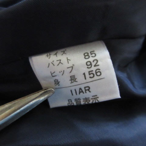 Magic Moreno レディース　 ジャケット　１１号　紺　レース　未使用　高級　オールド　JAPAN古着　sy3358_画像9