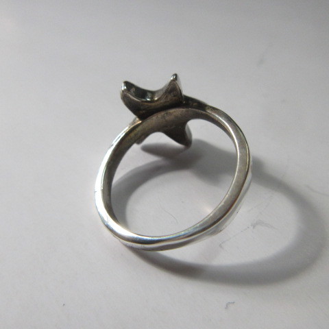  серебряный 925 кольцо женский звезда sterling 9,5 номер silver ликвидация запасов распродажа g770