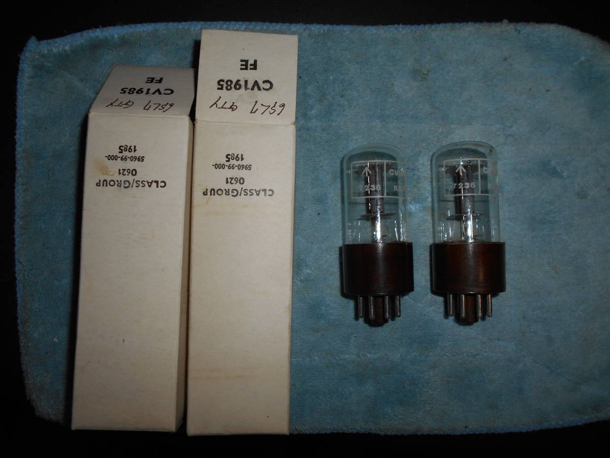 Yahoo!オークション - CV1985 6SL7GTY Valve Electronic 未使用 Yahoo!オークション - CV1985 6SL7GTY Valve Electronic 未使用