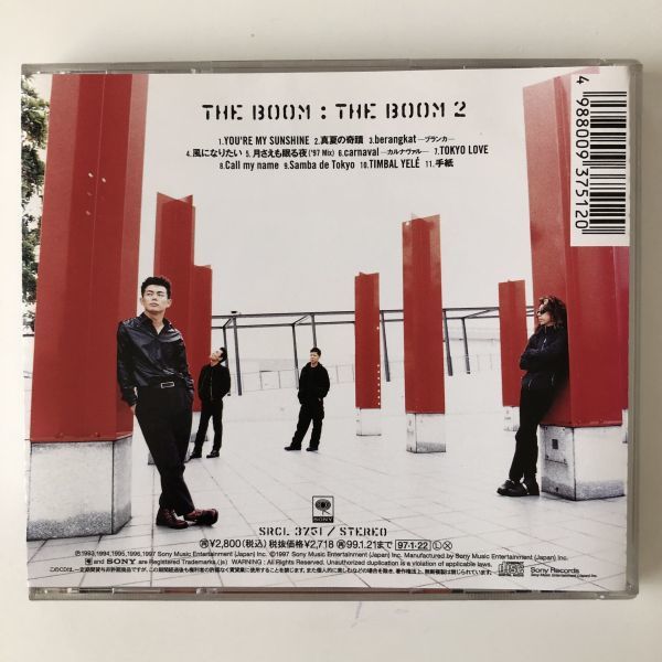 B12913　CD（中古）THE BOOM 2　THE BOOM_画像2