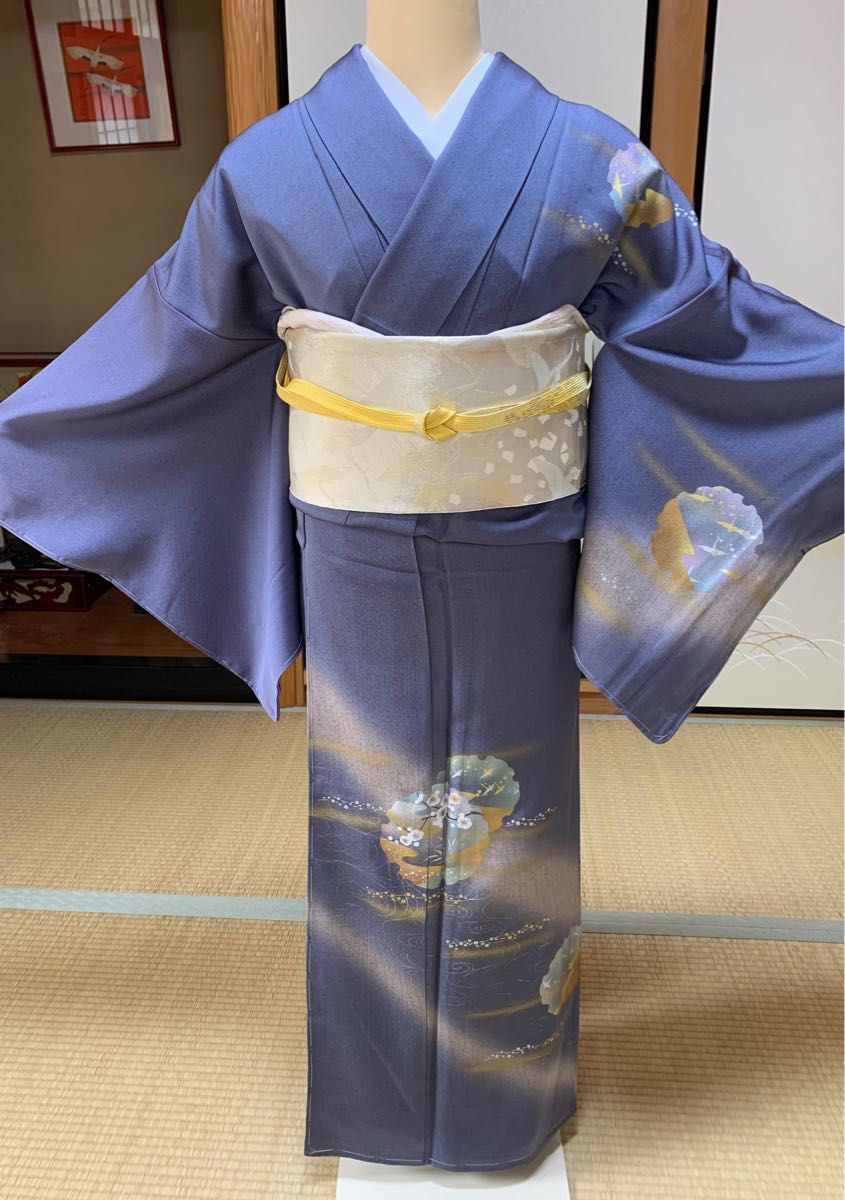 正絹 上品で華やかな訪問着|フリマ