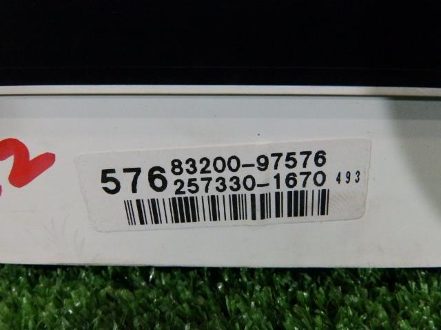 アトレー７ TA-S221G スピードメーター K3-VE 1C0 83200-97576 83110-97523-000 230422_画像3