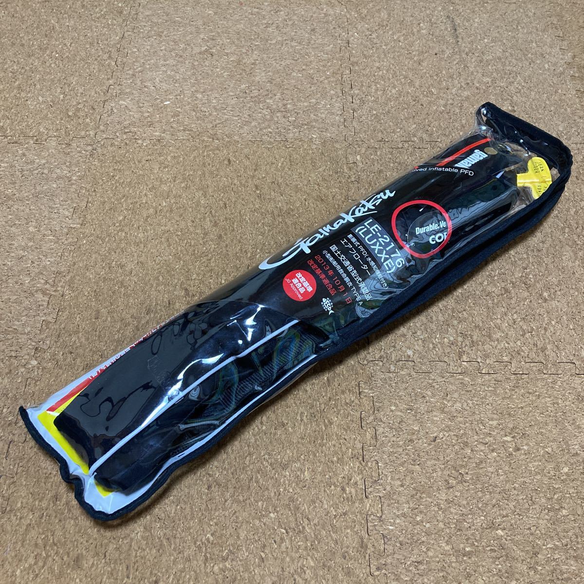 がまかつ ラグゼ LE-2176 エアフローター Fサイズ ブラック 未使用品