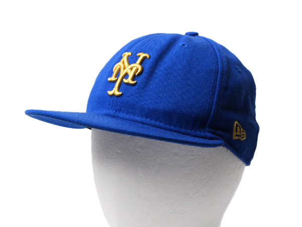 ほぼ デットストック MLB オフィシャル ■ ニューエラ x NY メッツ ベースボール キャップ 55.8cm / 帽子 NEW ERA メジャーリーグ 大リーグ