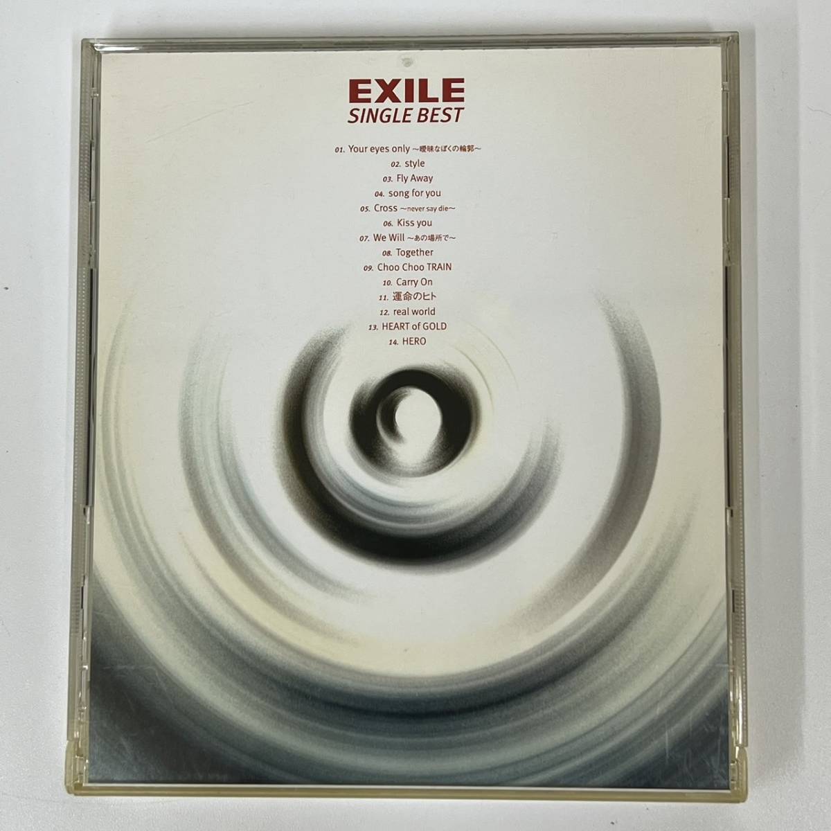 ★★　激レア　★★ EXILE SINGLE BEST　★★　CDアルバム　★★ 　　　HD-040_画像2