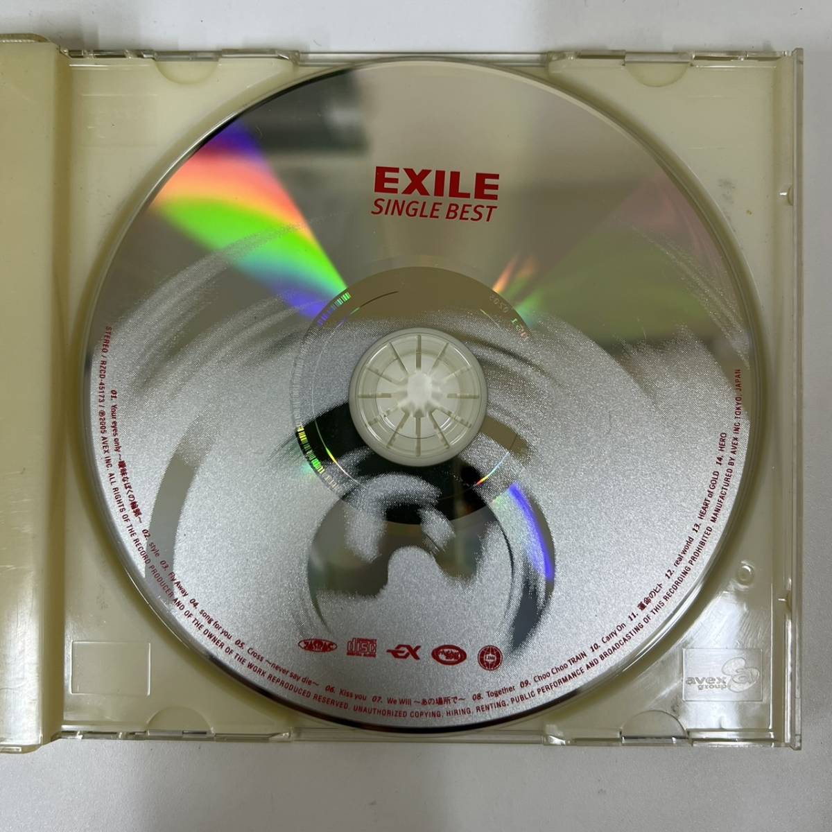 ★★　激レア　★★ EXILE SINGLE BEST　★★　CDアルバム　★★ 　　　HD-040_画像5