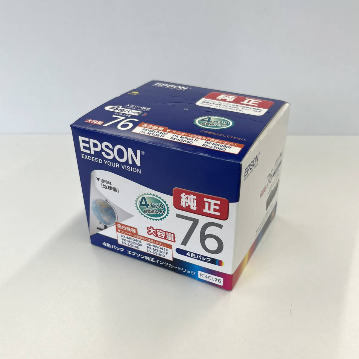 EPSON エプソン 純正 インクカートリッジ IC4CL76 （大容量 4色パック