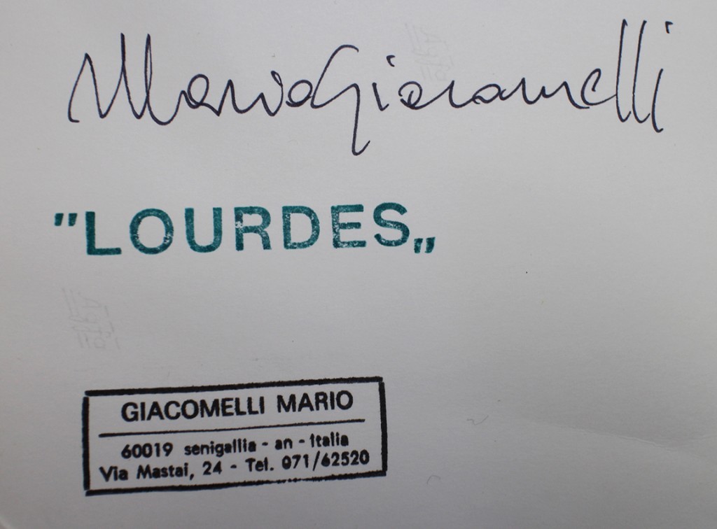  Mario *jakomeliMario Giacomelli фотография [Lourdes]Gelatin Silver Print