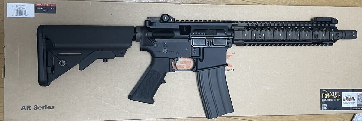 【美品】GHK 鍛造M4 mk18 CO2 + ピッチストックパイプ(ミリタリースペック) AR-15_画像3