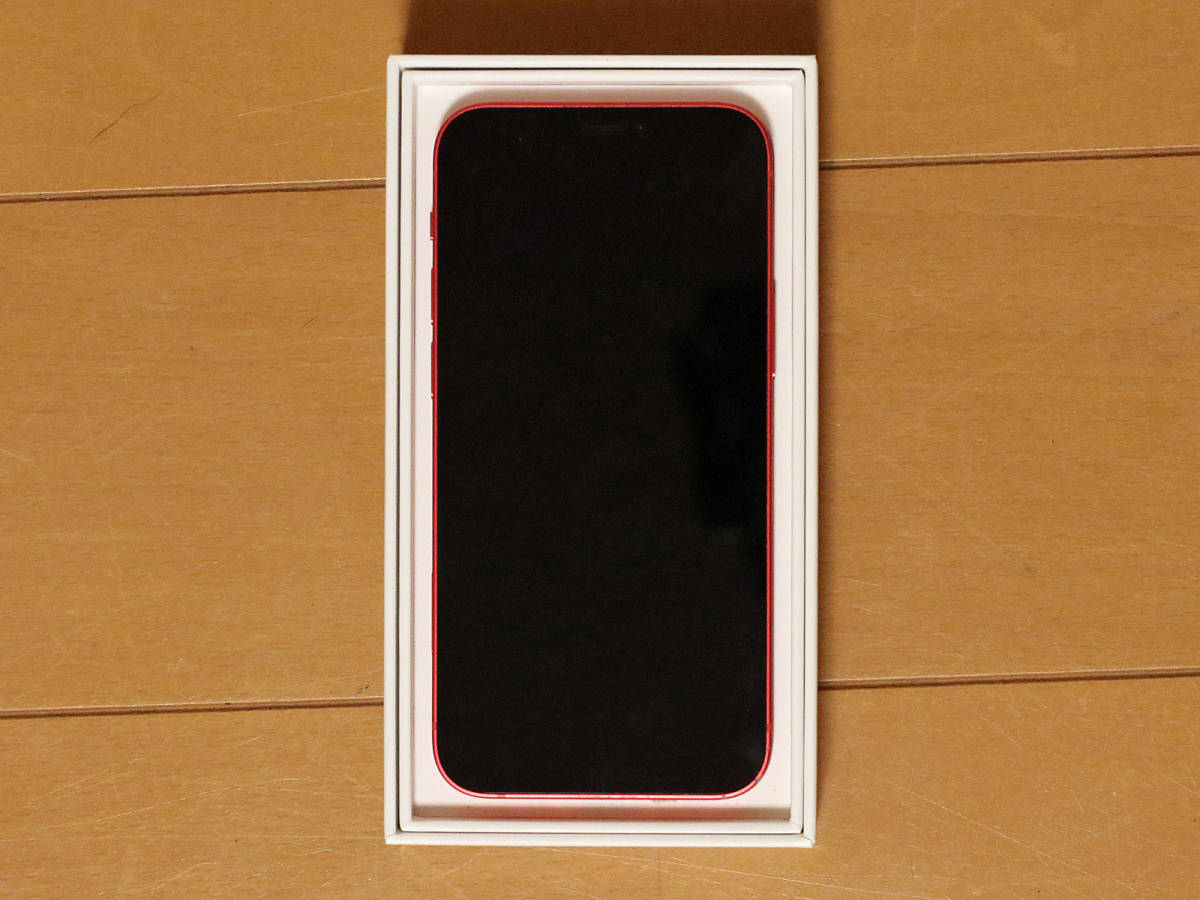 au Apple iPhone12 mini 64GB レッド SIMロック解除済(iPhone)｜売買 