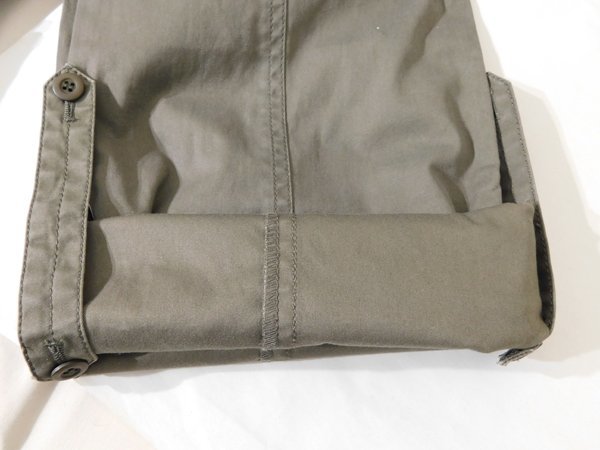 vert dense Vert Dense # cotton pants ribbon belt roll up pants height adjustment possibility #1# khaki *MS3411021