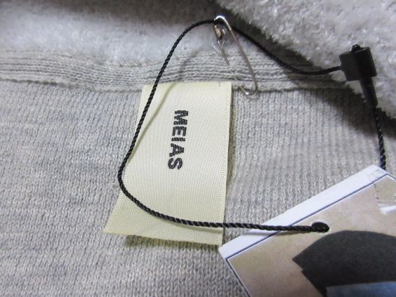 新しく着き MEIAS 定価29700円 未使用 L メイアス パーカー ニット