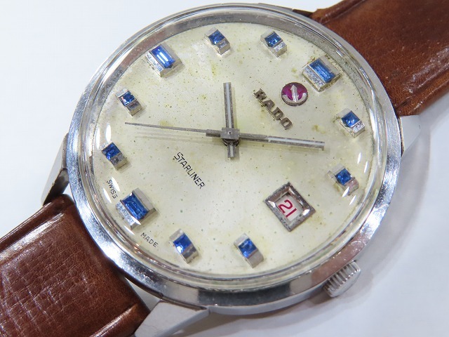 ヤフオク! - 動品/RADO/オールドラドー/スターライナー/ブルーサフ...
