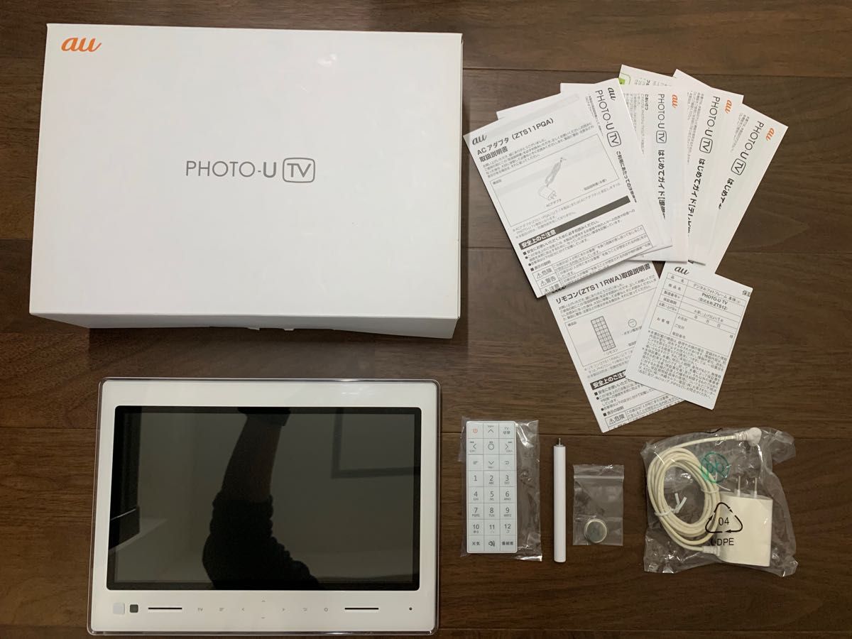 au PHOTO-U TV ZTS12 防水 フルセグ フォトユー 10 1インチ au PHOTO-U TV ZTS12 防水 フルセグ フォトユー 10 1インチ