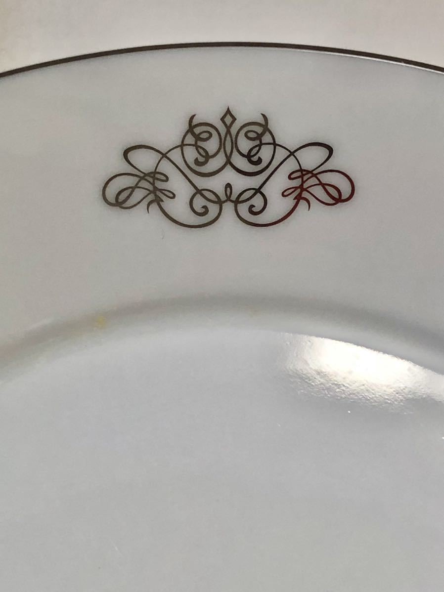 ファンケル　洋皿　デザート皿　シンプル　白　非売品　2枚セット_画像2