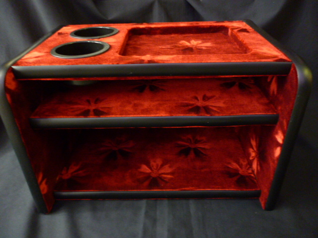  Cosmos 3 step console dark red 