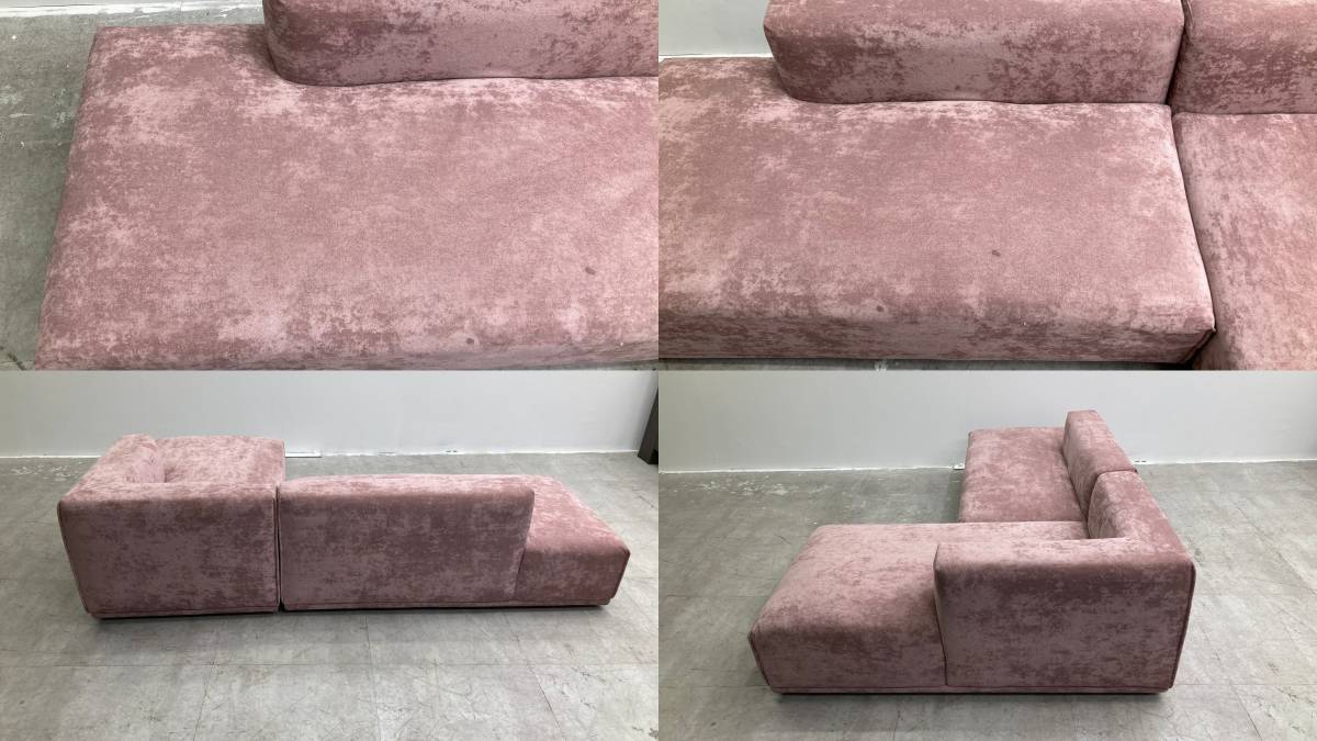 TG444◇展示品超美品◇フランフラン FrancFranc◇カウチソファ
