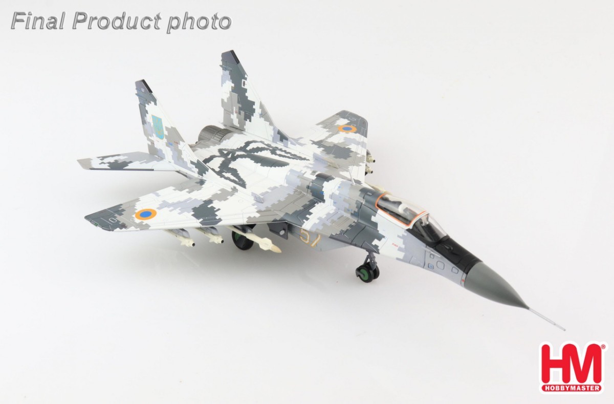 未開封 1/72 MiG-29 ファルクラムC ウクライナ空軍 #57 ホビーマスター 戦闘機 HOBBYMASTER キエフの亡霊 ミグ ロシア軍 技MIX 航空自衛隊_画像2