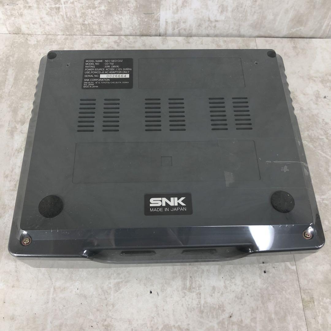 極美品 SNK ネオジオ NEO・GEO CDZ CD-T02 家庭用ゲーム機