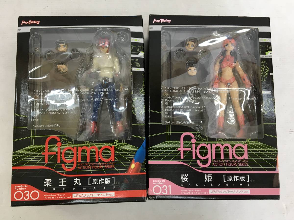 figma プラレス3四郎 原作版 柔王丸・桜姫 2体セット 最旬ダウン