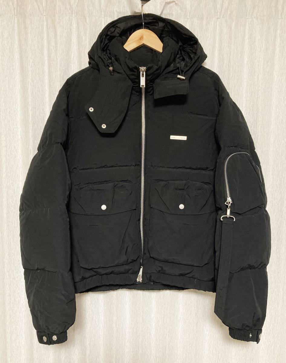 美品☆[TATRAS×RIOT HILL] 20AW 定価159,500 CARGO DOWN カーゴダウンジャケット 3 ブラック ポーランド製 タトラス ライオットヒル_画像1