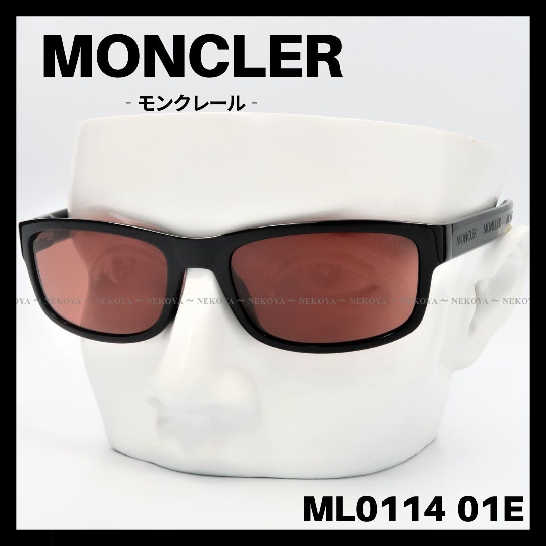 MONCLER ML0114 01E サングラス ブラック モンクレール wingrand.com.au