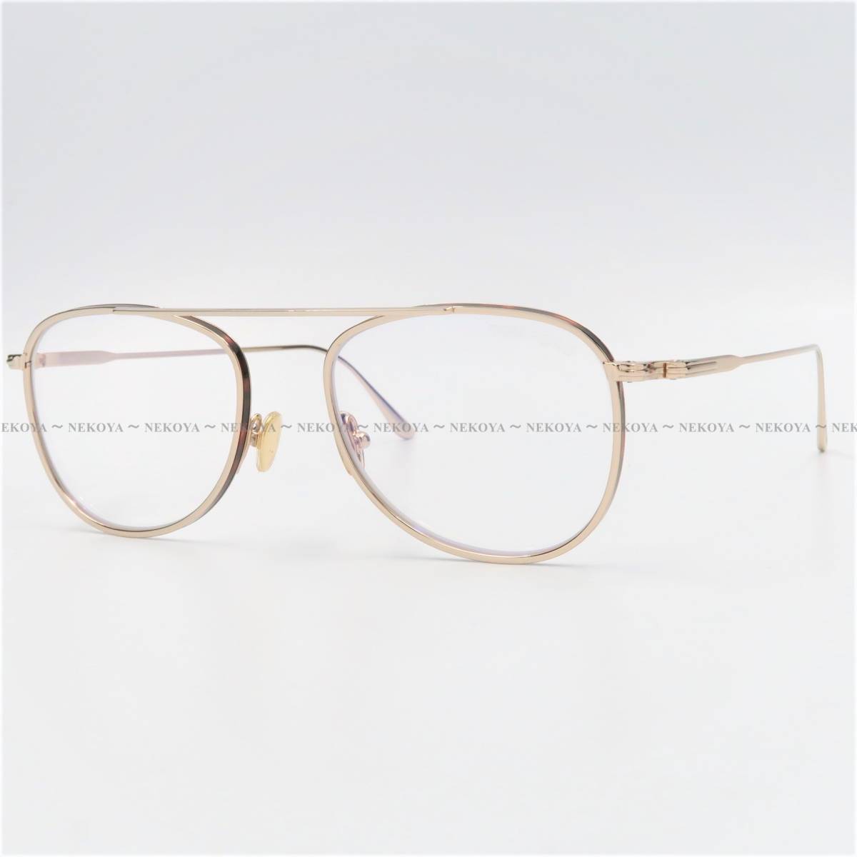 TOM FORD TF5691-B 028 メガネ ブルーライトカット ゴールド　トムフォード