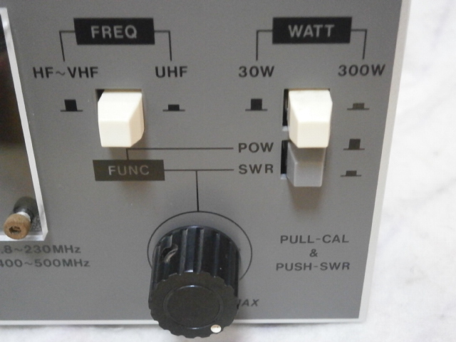 クラニシSWR/通過型電力計 RW-315A「1.8M~500MHz」(アクセサリ