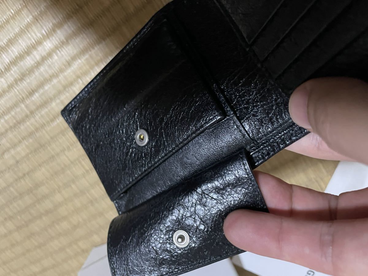 バレンシアガ 財布 ウォレット メンズ 二つ折り 美品 Balenciaga