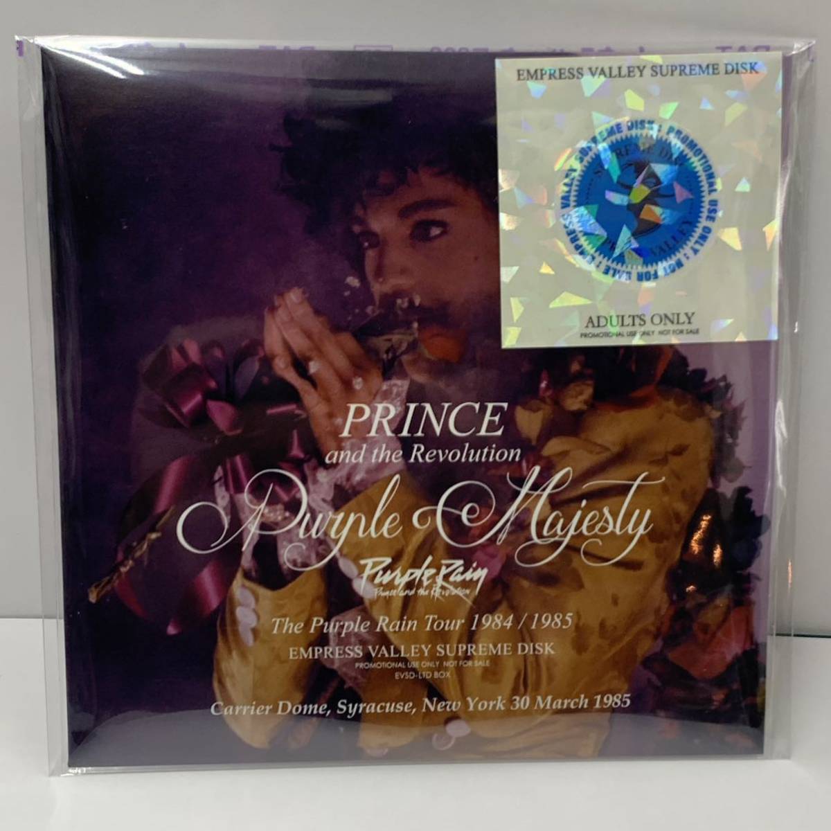 直送商品 / revolution the and PRINCE Purple EVSD 1985 March 30