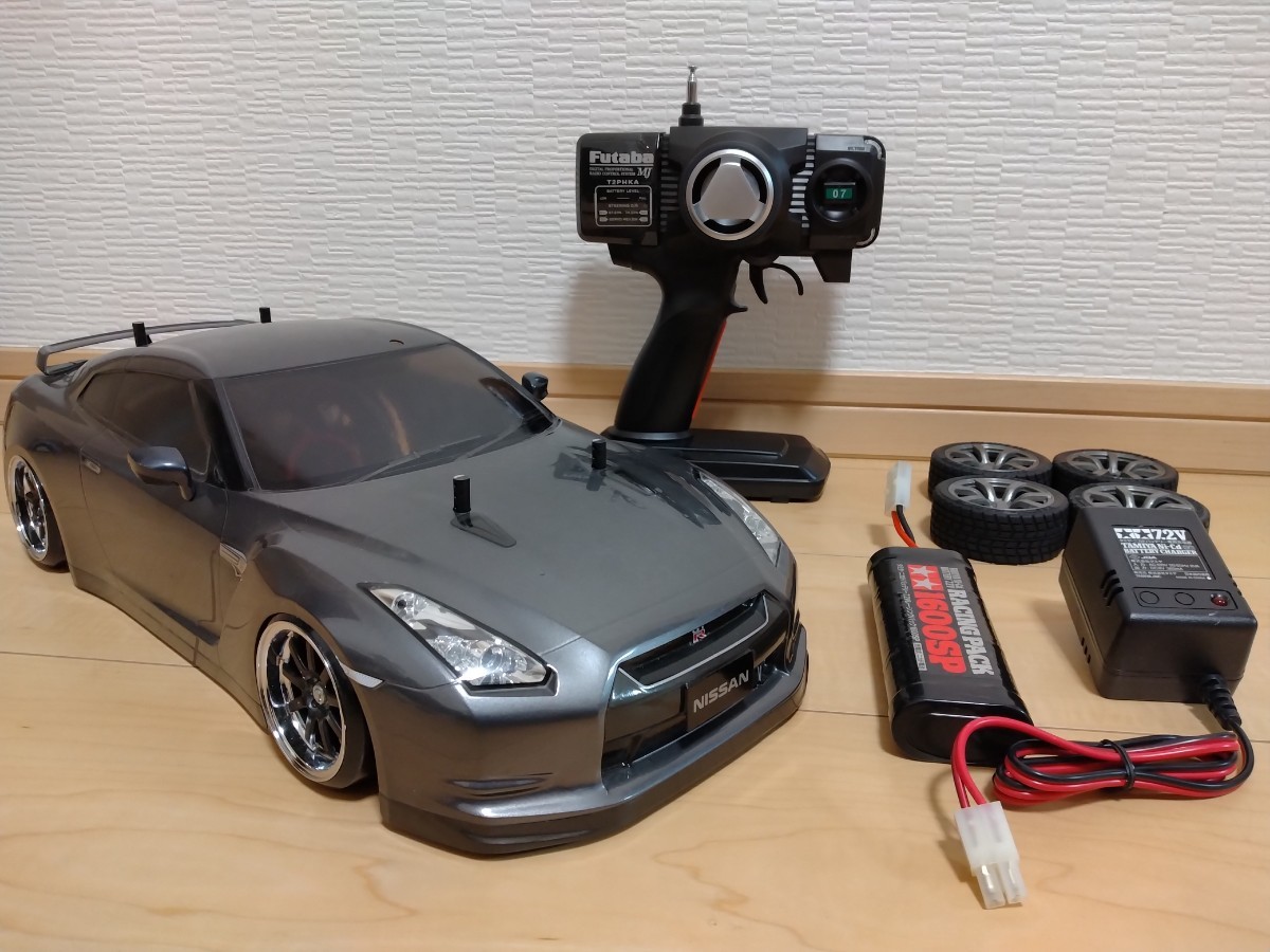 タミヤ 1/10 電動RC R35 スカイライン GT-R 電飾付 フルセット 超 即