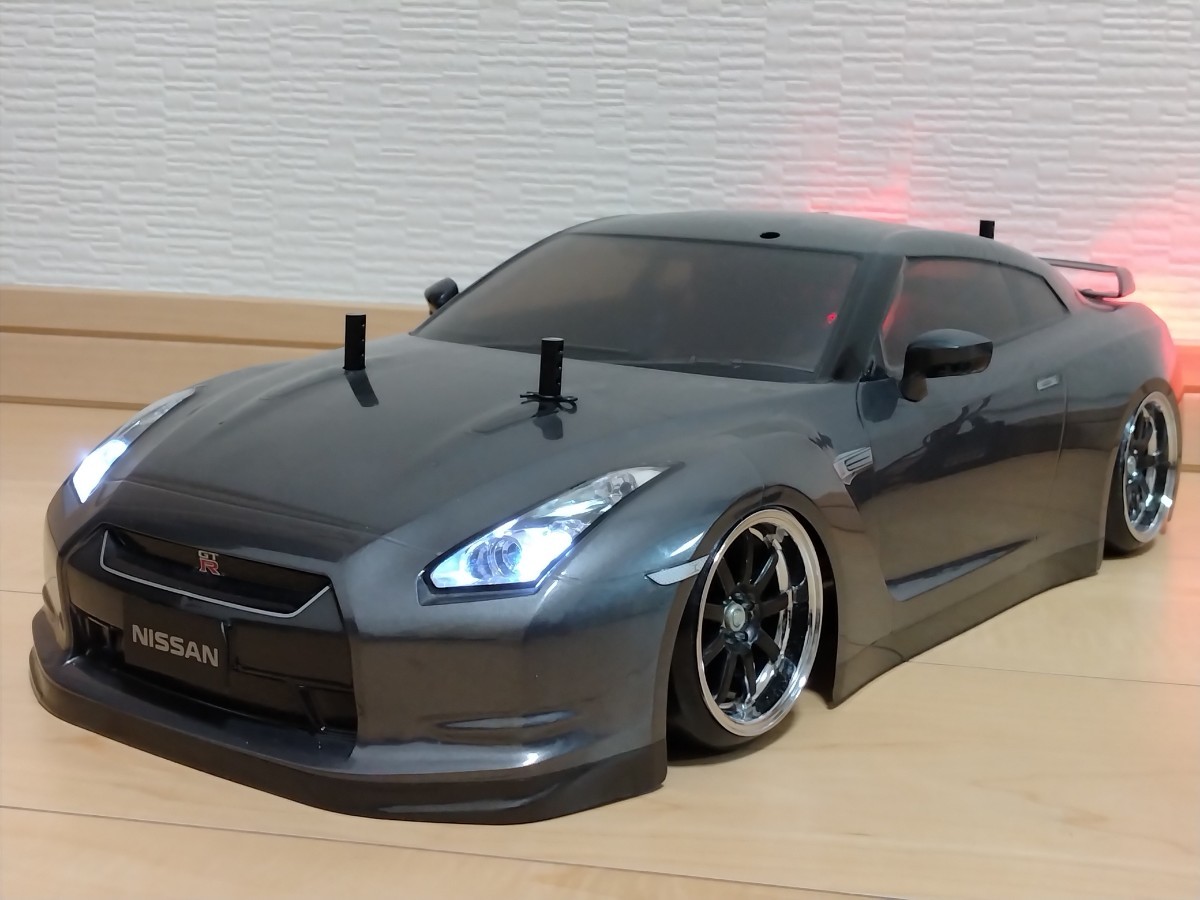 タミヤ 1/10 電動RC R35 スカイライン GT-R 電飾付 フルセット 超 即