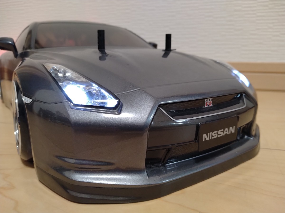 タミヤ 1/10 電動RC R35 スカイライン GT-R 電飾付 フルセット 超 即