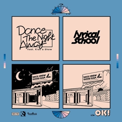 【新品/新宿ALTA】lyrical school/Dance The Night Away Feat. Kick A Show【2020 レコードの日 限定盤】(アナログレコード) (NKS730)_画像1