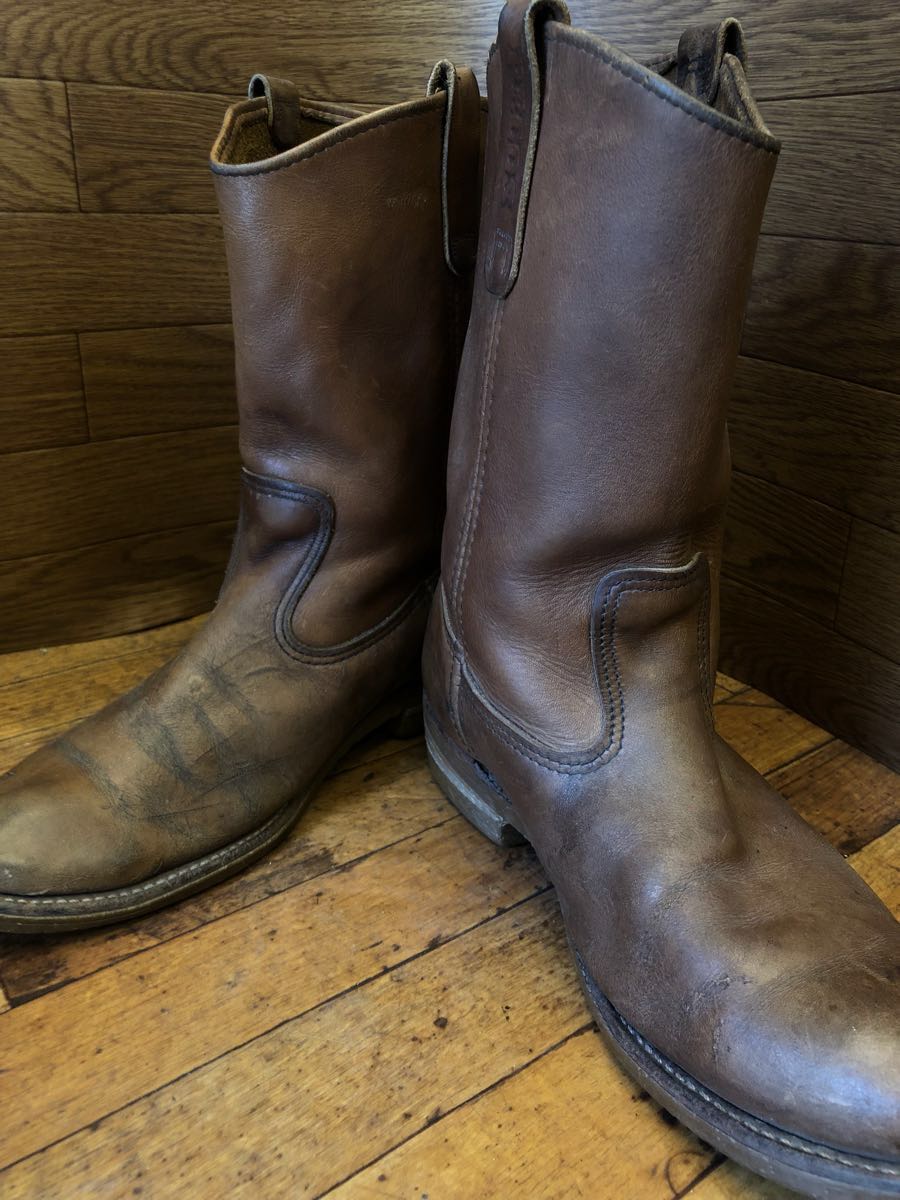 RED WING レッドウィング 11D ブラウン系 ロングブーツ ペコス PECOS【4085】K_画像1