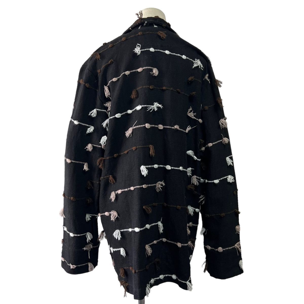 1990s】ビンテージ 刺繍 オーバーサイズ ジャケット デザイン 古着