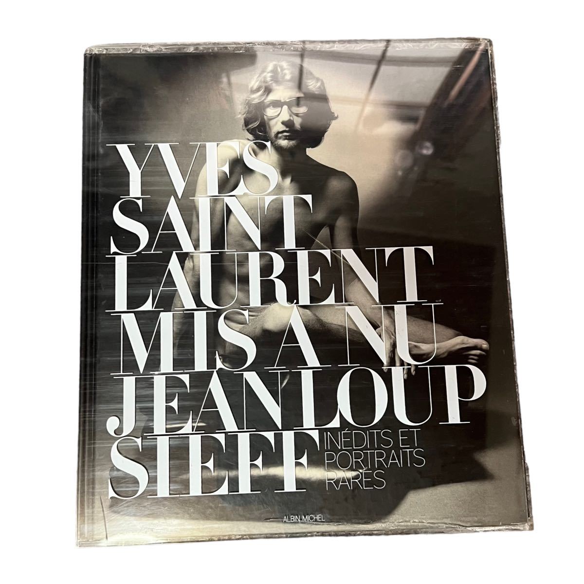 【YVES SAINT LAURENT】MIS A NU 洋書　写真集　イヴ・サンローラン　古本　JEANLOUP SIEFF ファッション　初版