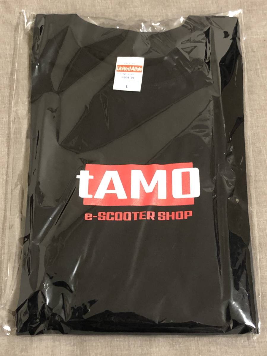 e-SCOOTER SHOP tAMO original with logo T-shirt size M/L public road mileage for height performance electric scooter speciality shop 