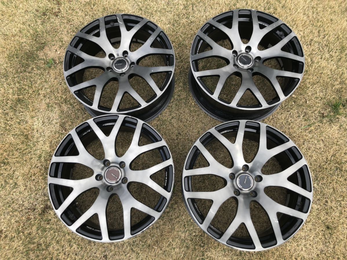 RAYS WALTZ FORGED S7 ホイール 19インチ×8J+48 5H114.3 4本プレスド