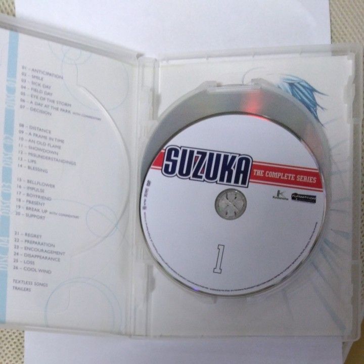Suzuka 涼風 全26話収録 北米版DVD-BOX