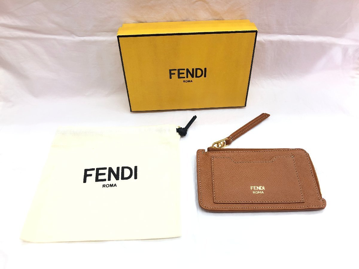 最安 小銭入れ コインケース フェンディ FENDI 極美品 送料無料 カード