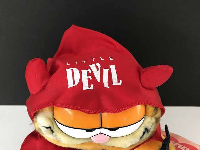 USA Vintage Garfield De Ville DEVIL мягкая игрушка Garfield 1980s [ga-450]