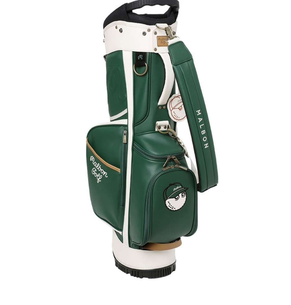 malbon golf ○マルボンゴルフ キャディバッグ ゴルフバッグ グリーン