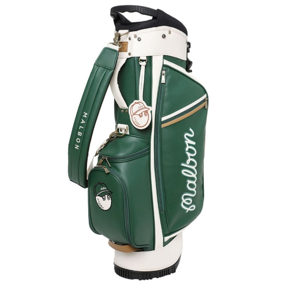 malbon golf ○マルボンゴルフ キャディバッグ ゴルフバッグ グリーン