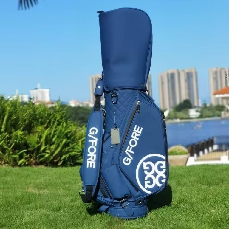 ジーフォア G FORE 白 スタンド式 キャディバッグ sergiomerola.adv.br