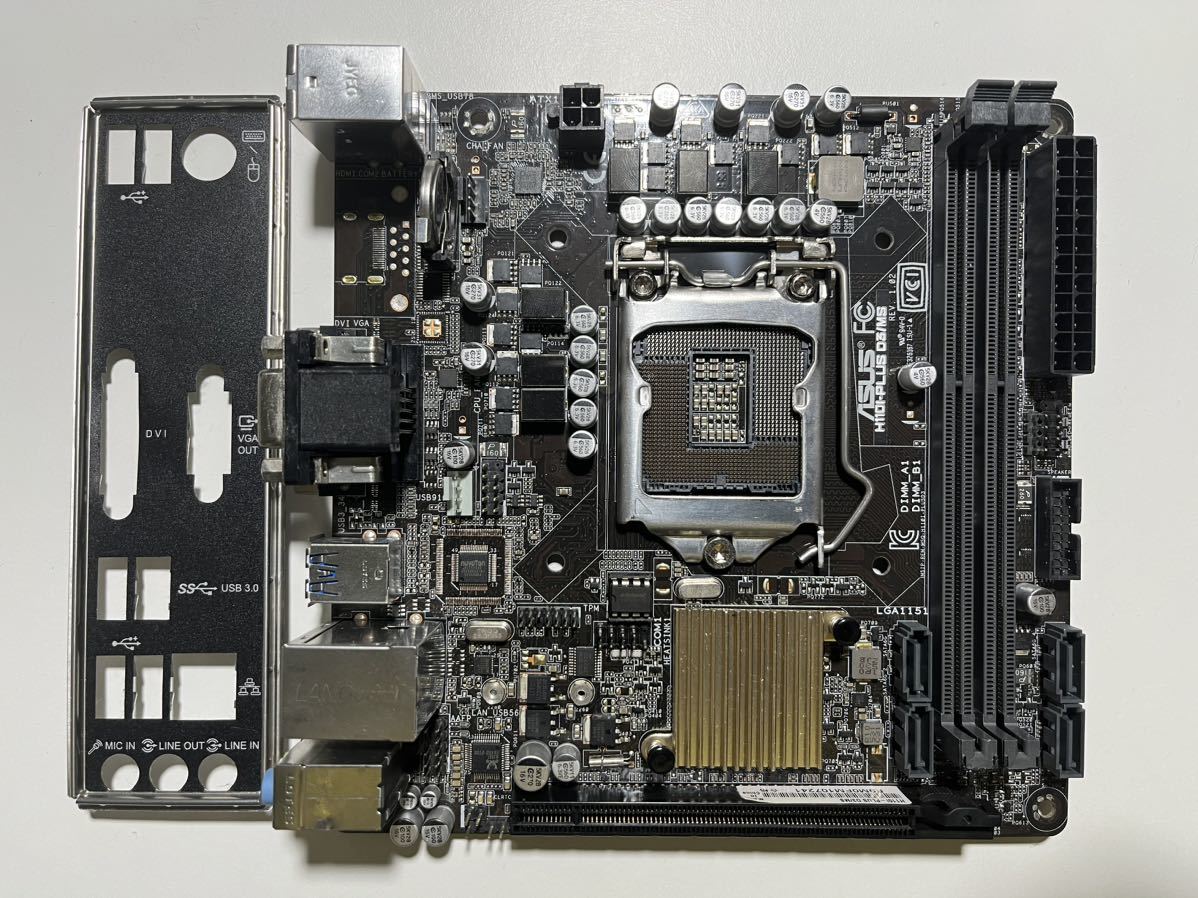 ASUS H110I-PLUS D3/MS マザーボード ASUS H110I-PLUS D3/MS マザーボード