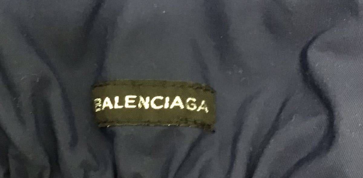 20230402【BALENCIAGA】バレンシアガ ナイロンジャケット ジャケット オーバーサイズ ネイビー 46 up56 2017 02203 5