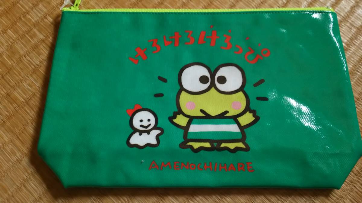 サンリオ けろけろけろっぴ ケロッピ ポーチ 小物入れ ペンポーチ 筆箱 ラミネート生地 布 16年製 Product Details Yahoo Auctions Japan Proxy Bidding And Shopping Service From Japan